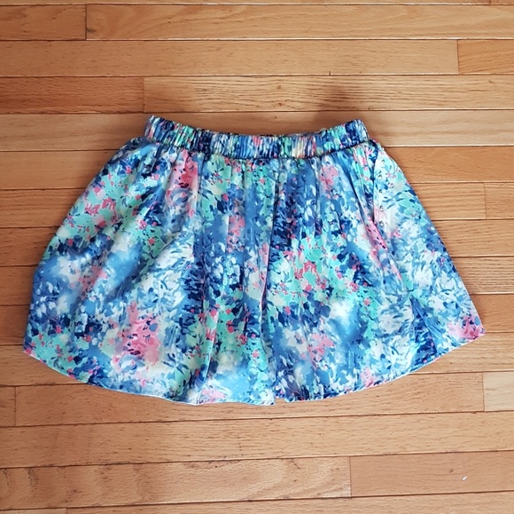 Floral Mini Flare Skirt size M B.P. Collection - Picture 2 of 4
